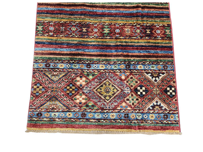 Beautiful Afghan Ariana Carpet 117x83 cm
