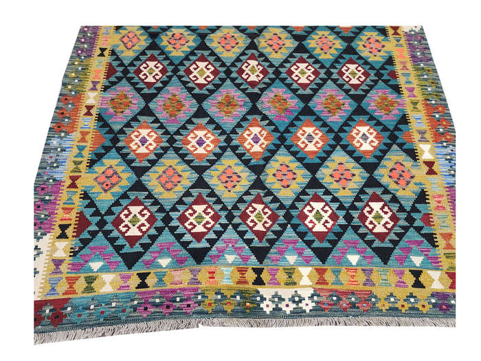 Gorgeous Afghan Maimana kilim 289 X 207 CM
