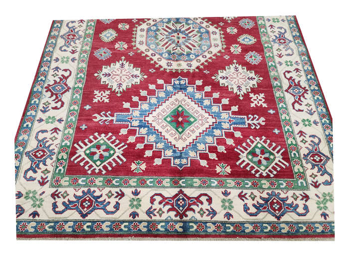 Fine Afghan Handmade Kazaq Carpet 283 x 199cm