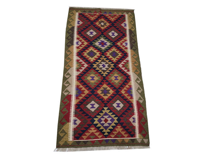 Beautiful Afghan Maimana kilim 198 x 90 CM