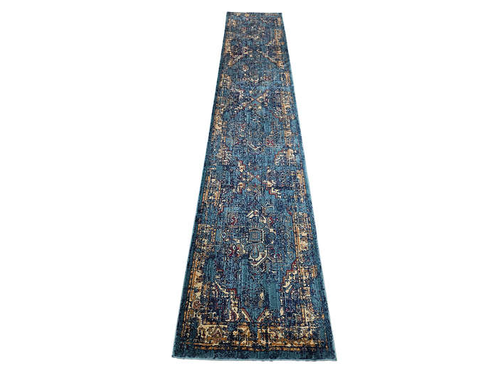 Beautiful Vintage Design machine Made Carpet 400 x 80 cm