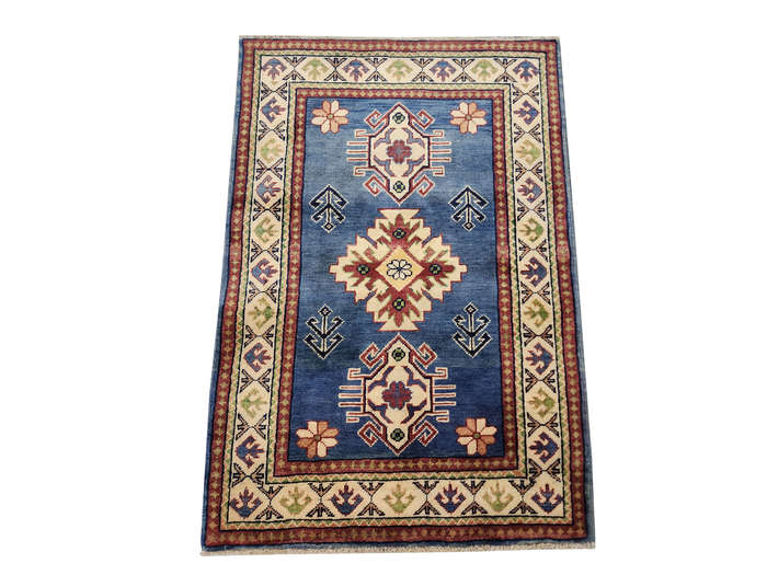Fine Afghan Kazaq Carpet 122 x 82 cm