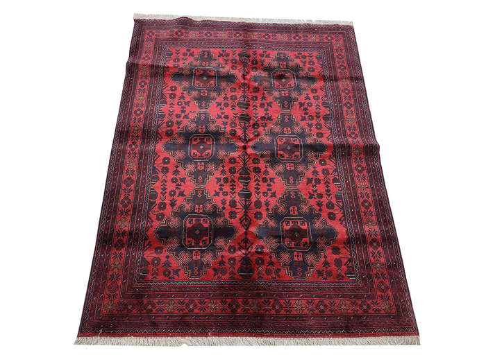 Fine Quality Afghan Turkman Carpet 195 x 149 CM