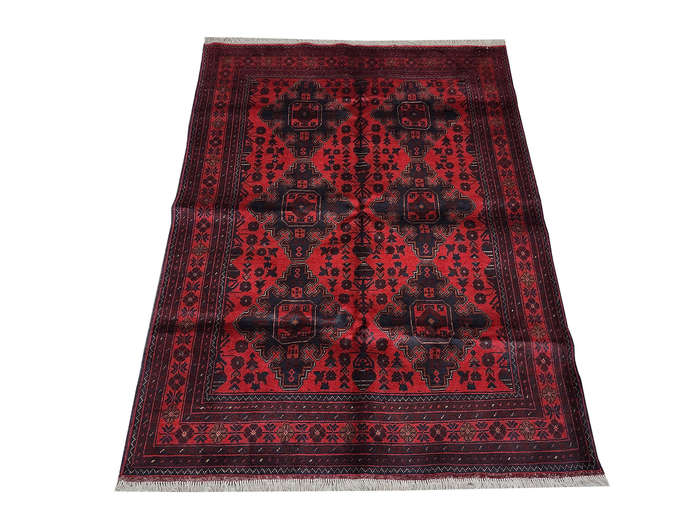 Fine Quality Afghan Turkman Carpet 195 x 149 CM