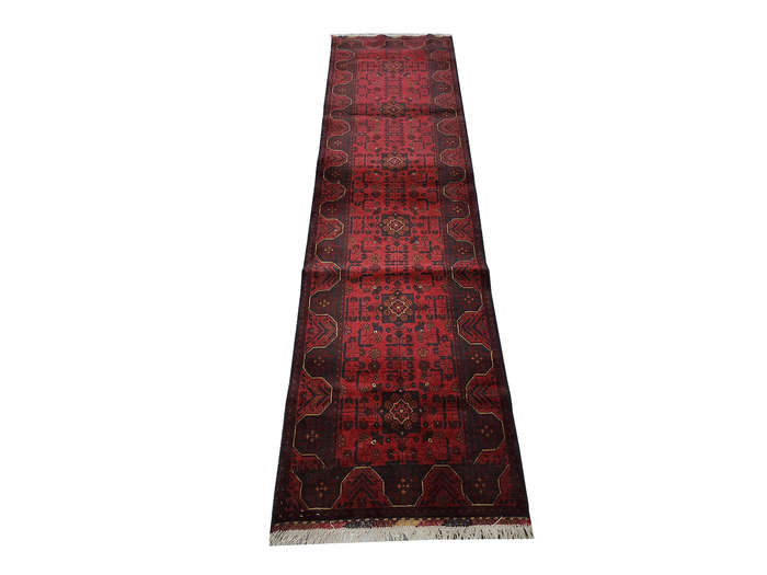 Beautiful Afghan Turkman Runner 286 X 80 CM