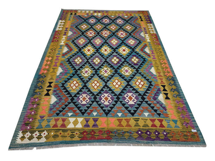 Stunning Afghan Maimana kilim 289 x 198 cm