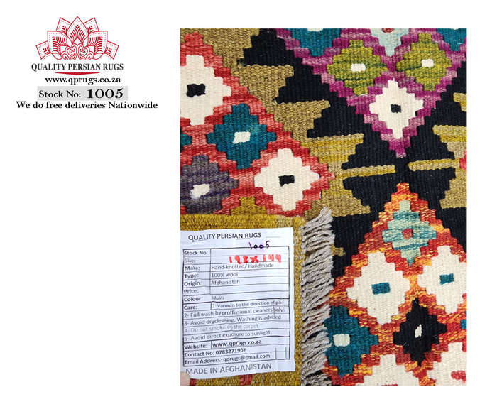 Fine Maimana kilim 192 x 144 cm