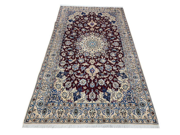 Persian Silk And Wool Carpet 220 x 130 CM