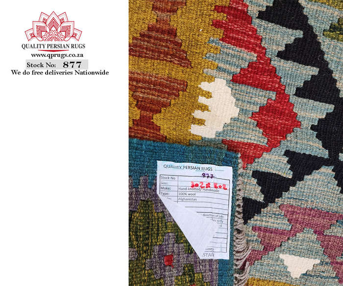 Incredible Afghan Maimana kilim 302 x 202 CM