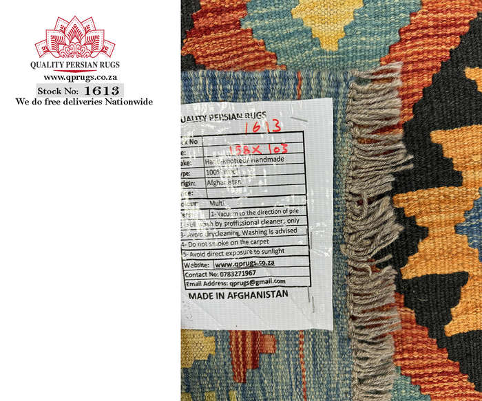 Fine Afghan Choubi kilim 158 x 103 CM