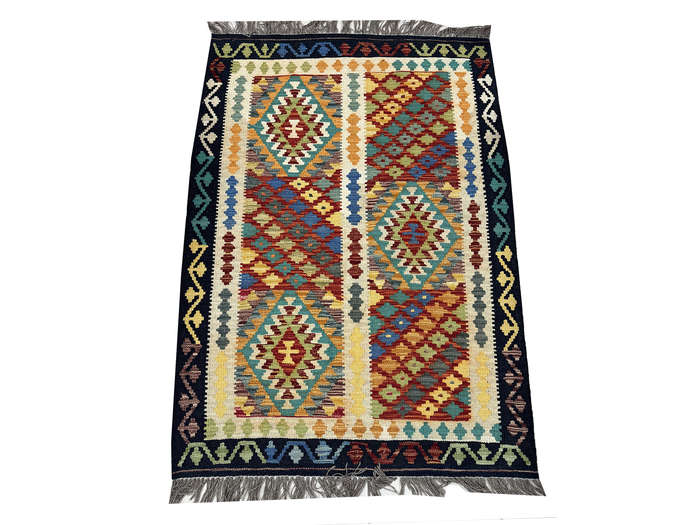 Beautiful Afghan Choubi kilim 149 x 103 CM