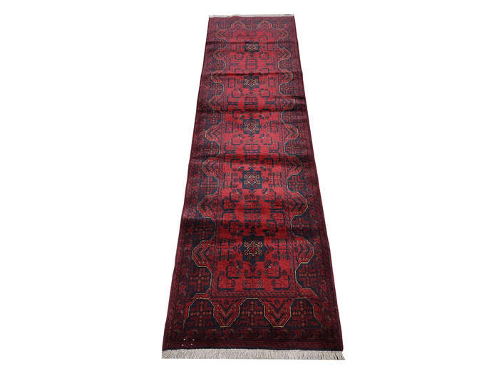 Fine Quality Afghan Turkman Runner 288 X 82 CM