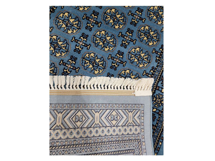 Beautiful Blue Machine Made Carpet 150 X 80 CM