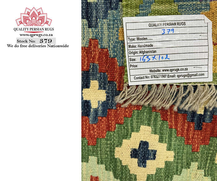 Fine Afghan Choubi kilim 153 x 102 CM