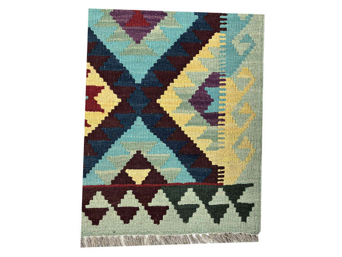 Gorgeous Afghan Choubi kilim 128 x 82 CM