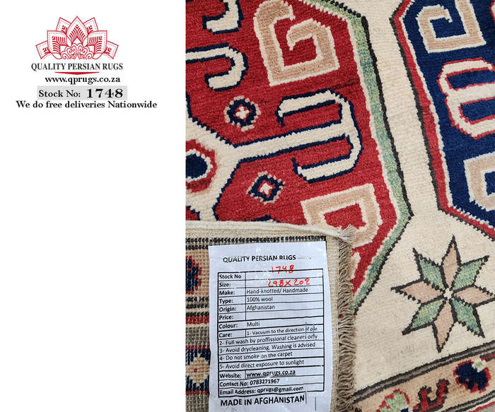 Stunning Unique Kazaq Carpet 298 x 202 CM