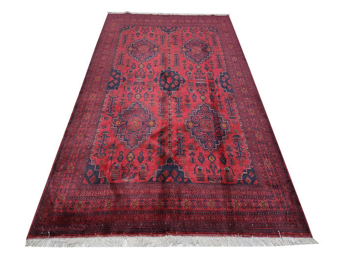 Gorgeous Afghan Turkman Carpet 287 x 198 CM