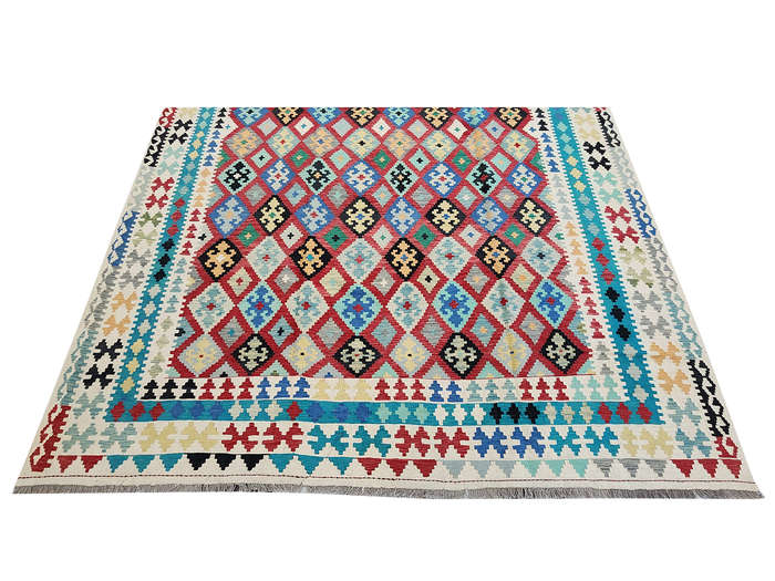 Incredible 5x3 Afghan Choubi kilim - 496 x 305 CM