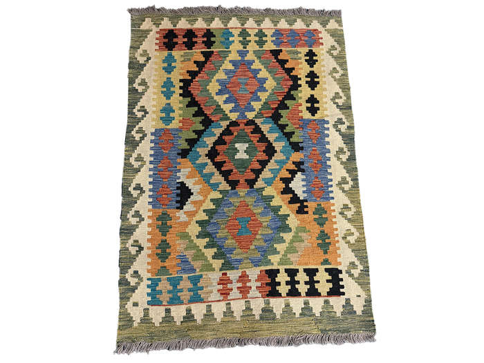 Incredible Afghan Choubi Kilim 143 x 102 CM