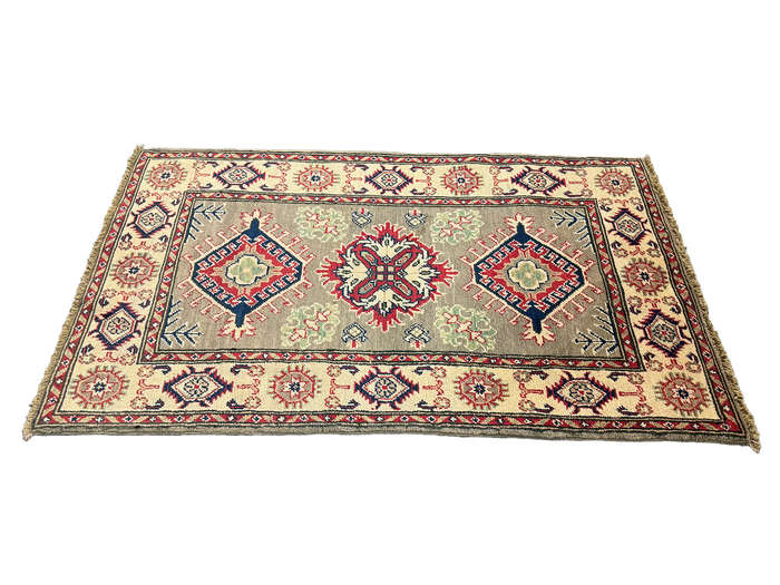 Gorgeous Afghan Handmade Kazaq Carpet 130 x 79 CM