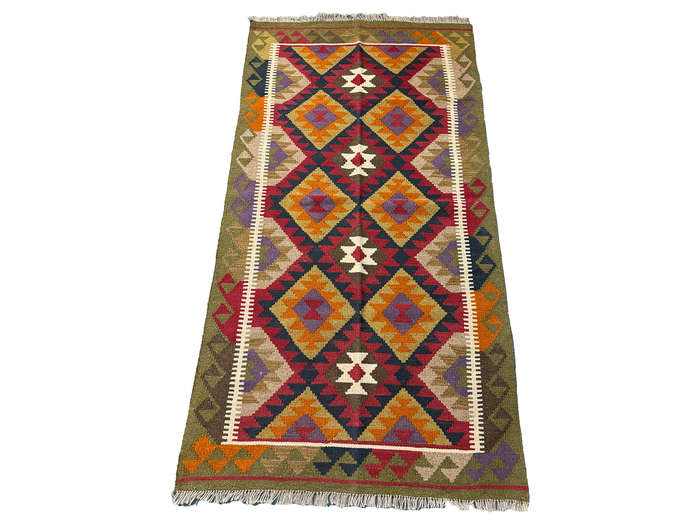 Beautiful Afghan Maimana Kilim 196 x 106 CM