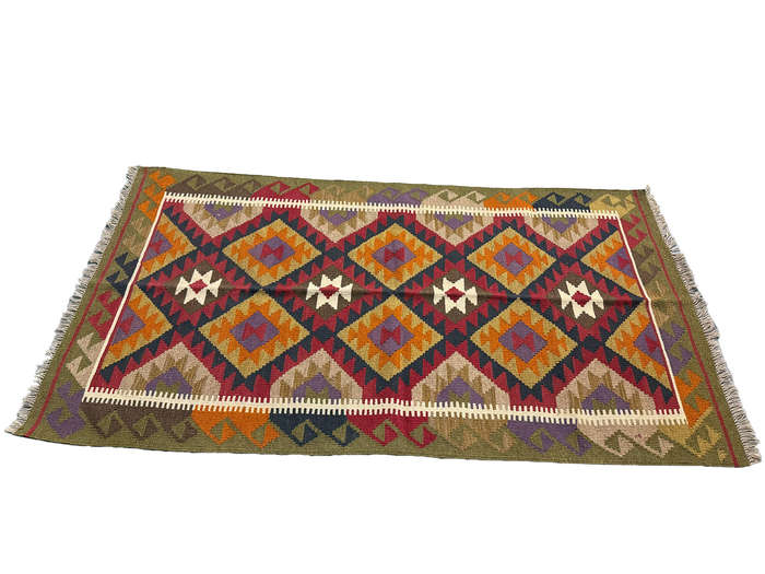Beautiful Afghan Maimana Kilim 196 x 106 CM