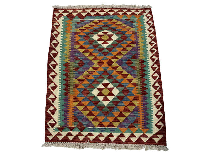 Stunning Afghan Handmade Kilim 121 x 91 CM