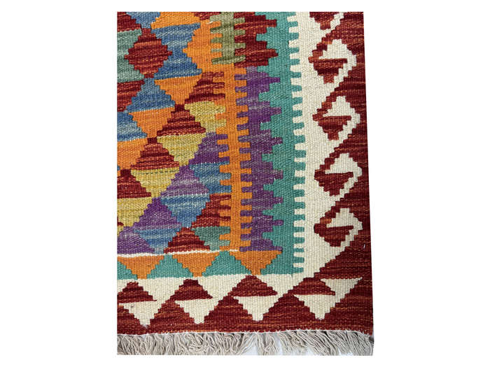 Stunning Afghan Handmade Kilim 121 x 91 CM