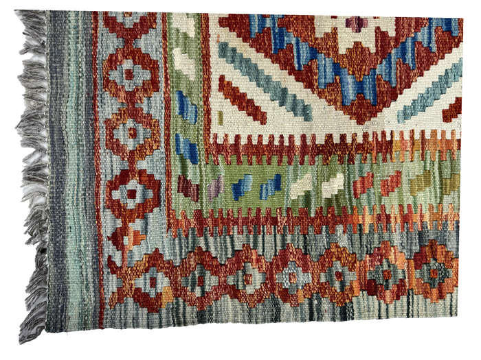 Beautiful Afghan Handmade Kilim 126 x 81 CM