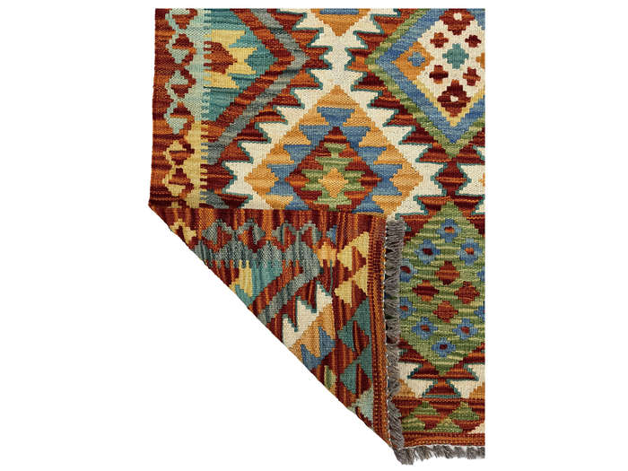 Beautiful Afghan Choubi Kilim 125 x 82 CM