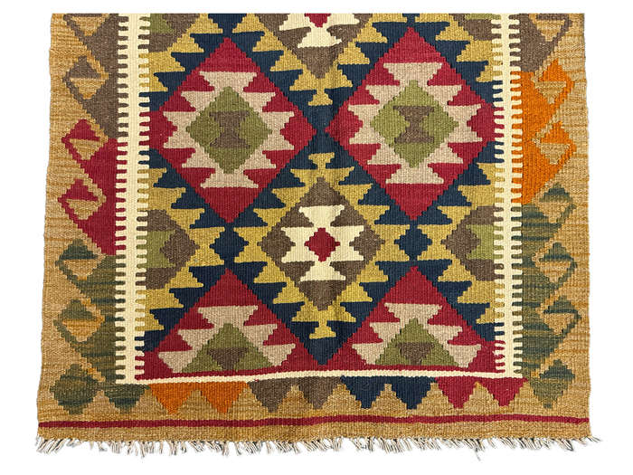 Fine Afghan Bedside Kilim 192 x 102 CM