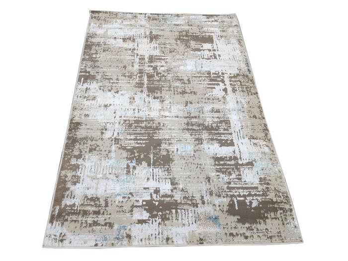 Turkish Beige Machine Made Carpet 160 x 110 CM