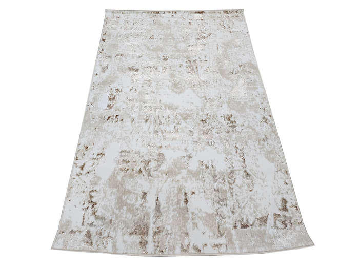Beige Color Machine Made Carpet 160 x 110 CM