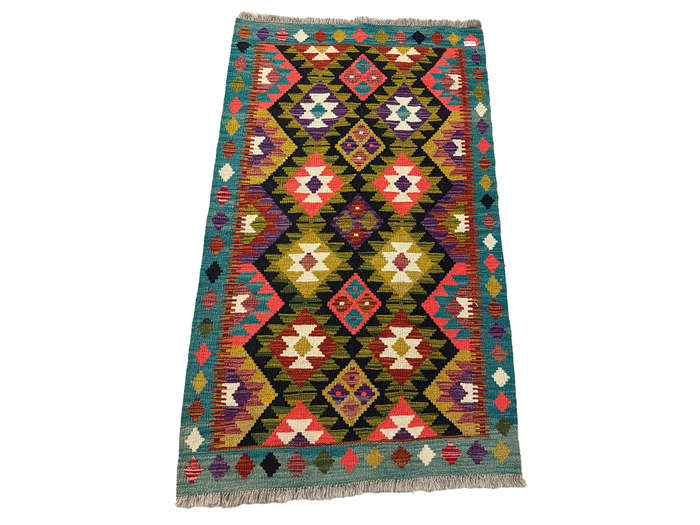 Stunning Afghan Maimana Kilim Rug 156 x 94 CM