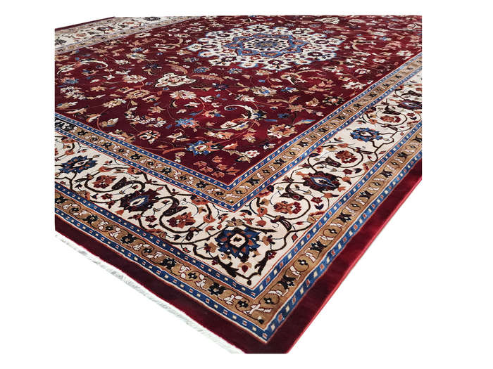 Fine Kashan Machine Made Carpet 340 x 240 cm
