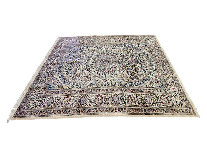 Incredible Second Hand Nain Carpet 350 x 249 CM