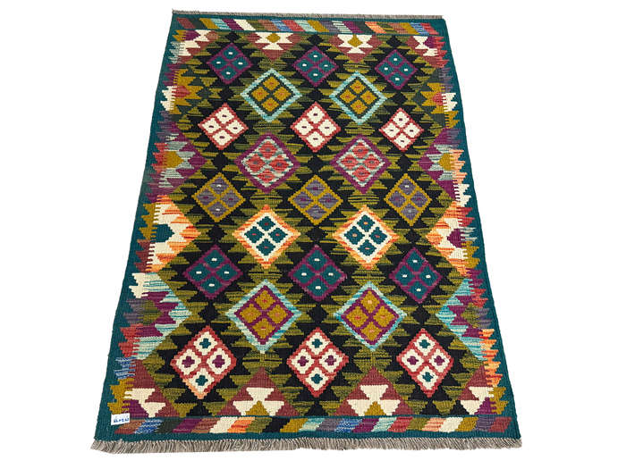 Stunning Afghan Maimana Kilim Rug 148 x 102 CM