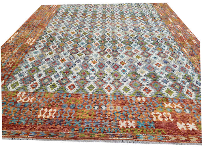 Fine Afghan choubi kilim 683 X 412 cm