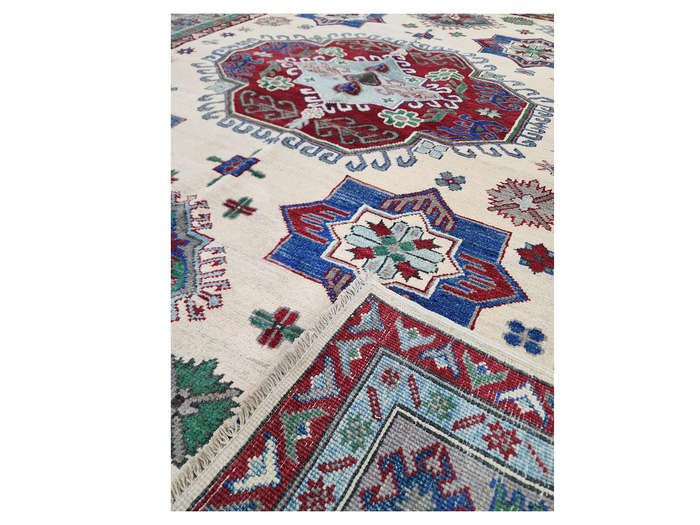 Gorgeous Afghan Kazaq Carpet 242 x 183 CM