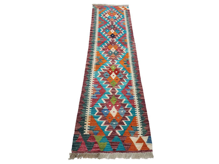 Beautiful Afghan Choubi Kilim Runner 191 x 57 CM