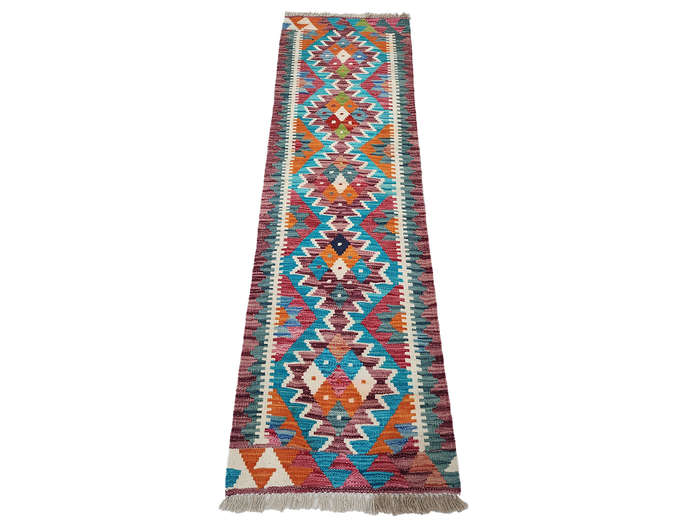 Beautiful Afghan Choubi Kilim Runner 191 x 57 CM