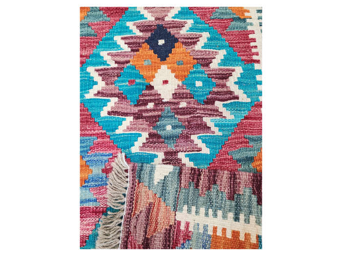 Beautiful Afghan Choubi Kilim Runner 191 x 57 CM