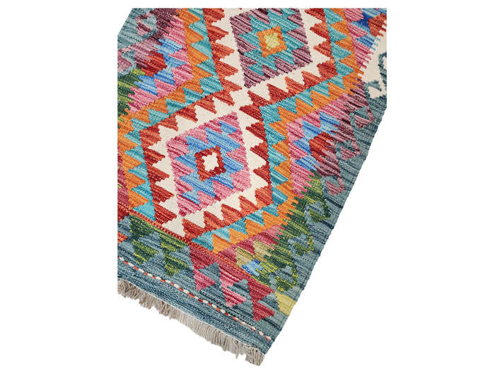 Stunning Afghan Choubi Kilim Runner 197 x 62 CM