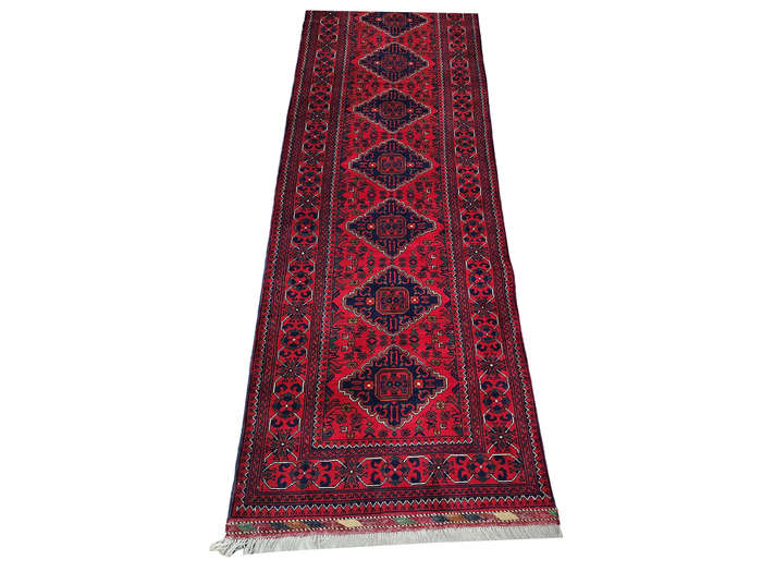 Gorgeous Afghan Khamyab Carpet Runner 404 x 84 CM