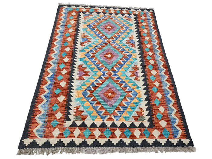 Incredible Afghan Choubi kilim 168 x 121 CM