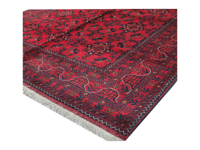 Fine Afghan Turkman Carpet 229 x 169 cm