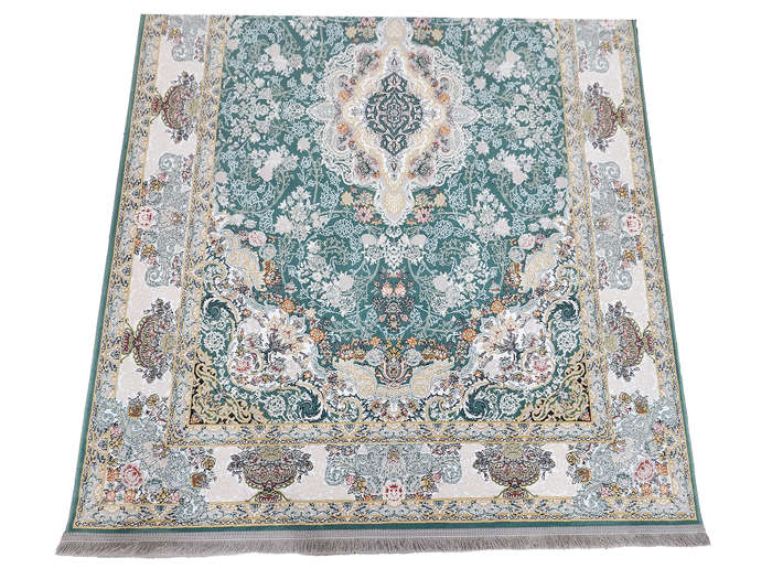 Stunning Persian Soft Green Carpet 225 x 150 CM