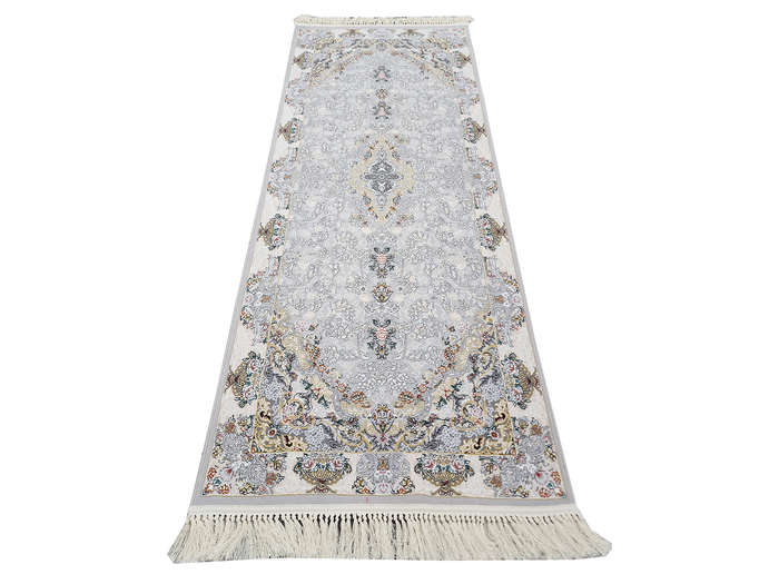 Stunning Persian Gilan Grey Runner 200 x 80 CM