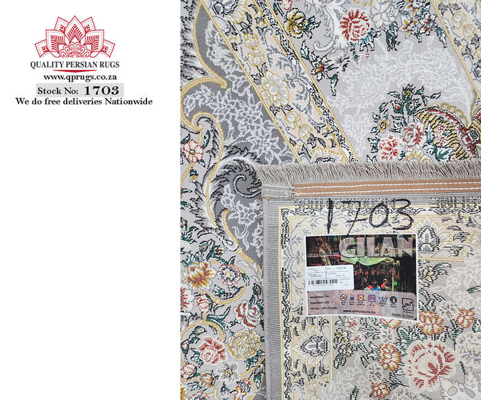 Top Quality Persian Gilan Grey Carpet 350 x 250 CM