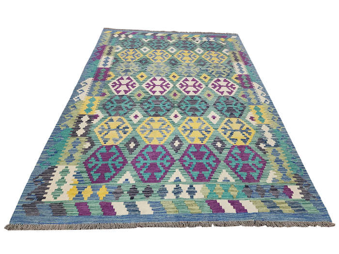 Gorgeous Afghan Choubi kilim 241 x 178 CM